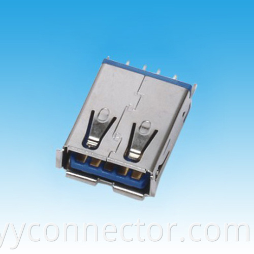 USB 3.0 A/F 180 dip Connector